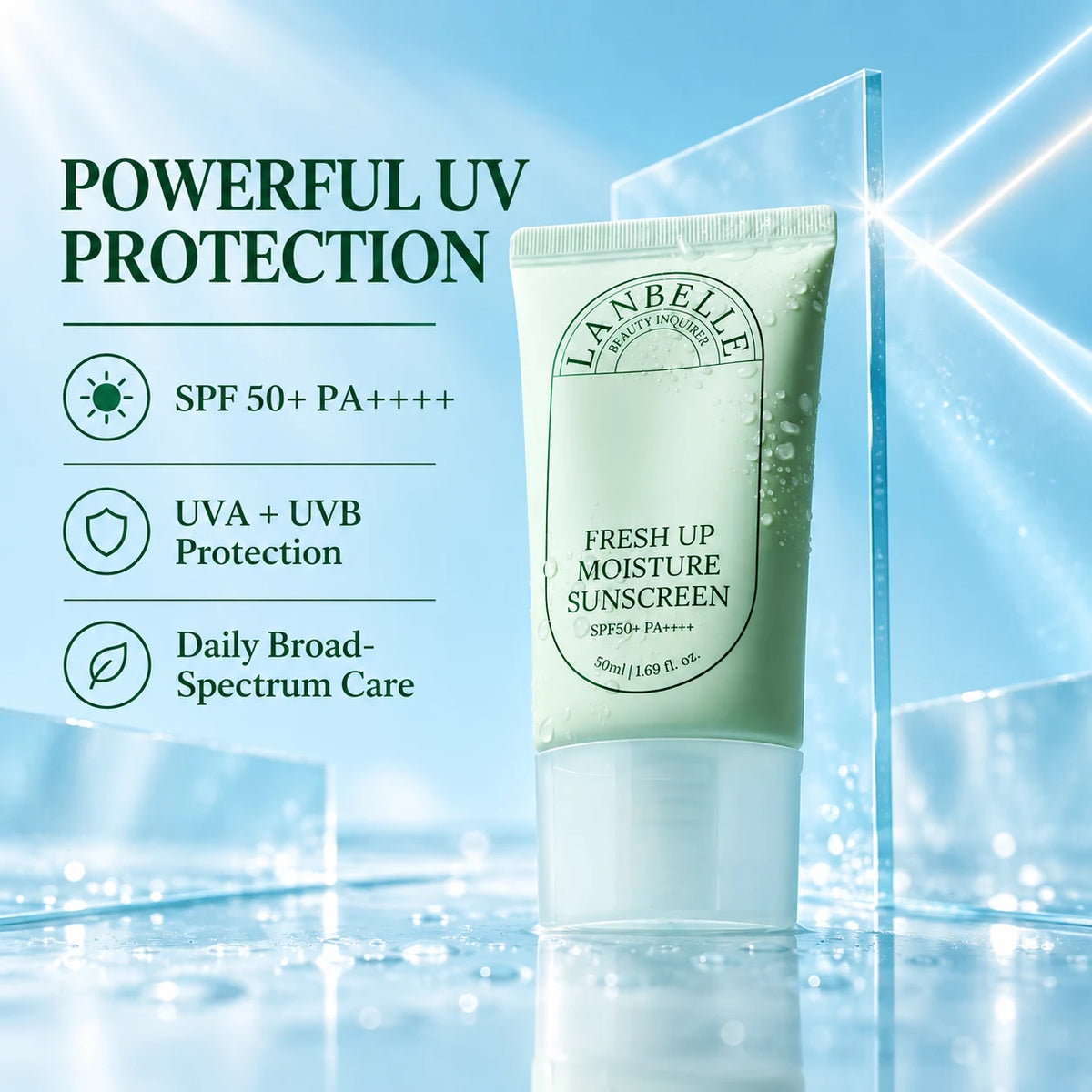 Product information: Fresh Up Moisture Sunscreen 50ml — product details 03
