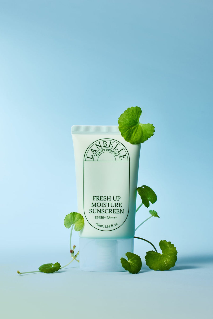 LANBELLE Fresh Up Moisture Sunscreen 50ml: botanical front