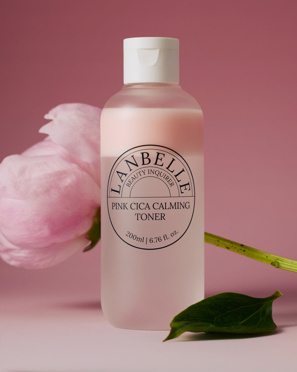 Lanbelle Pink Cica Calming Toner 200ml
