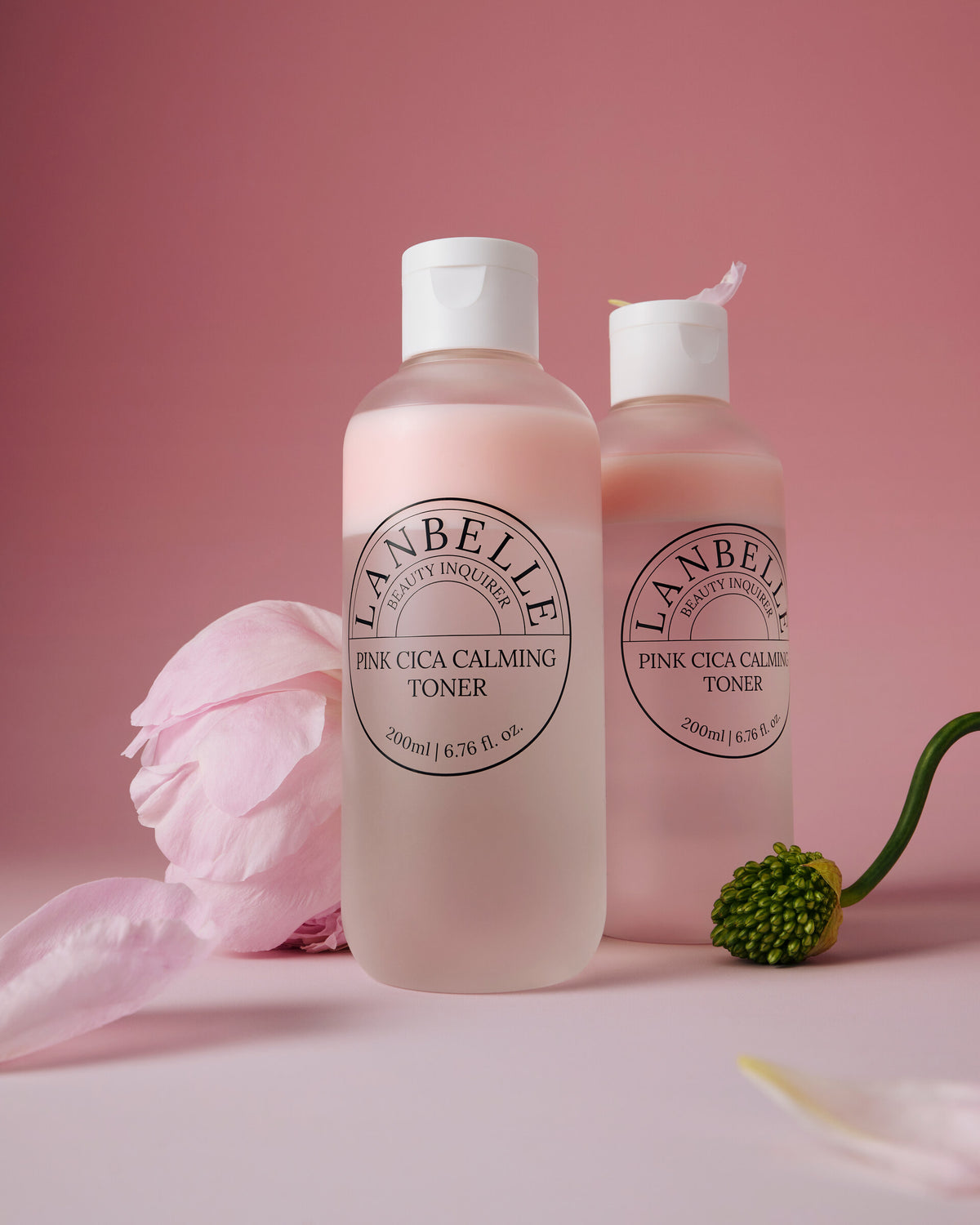 Lanbelle Pink Cica Calming Toner 200ml