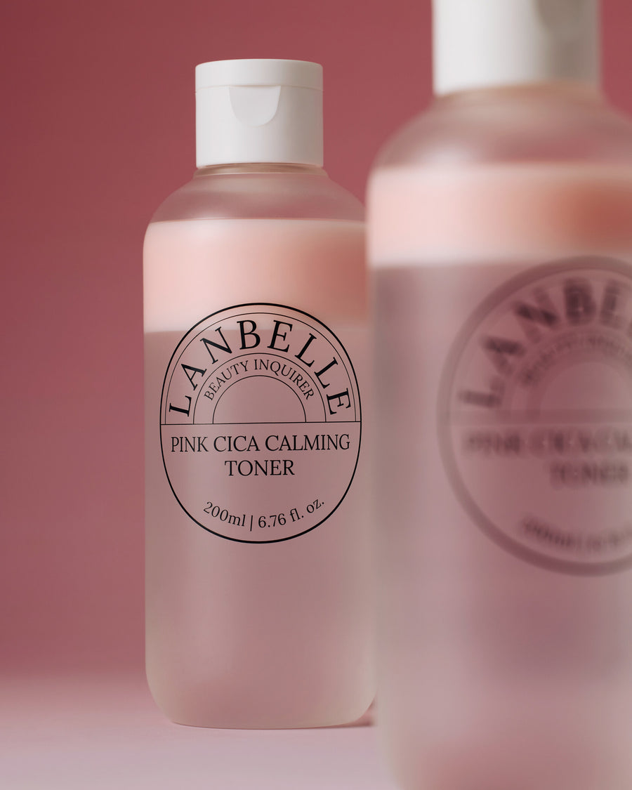 Lanbelle Pink Cica Calming Toner 200ml