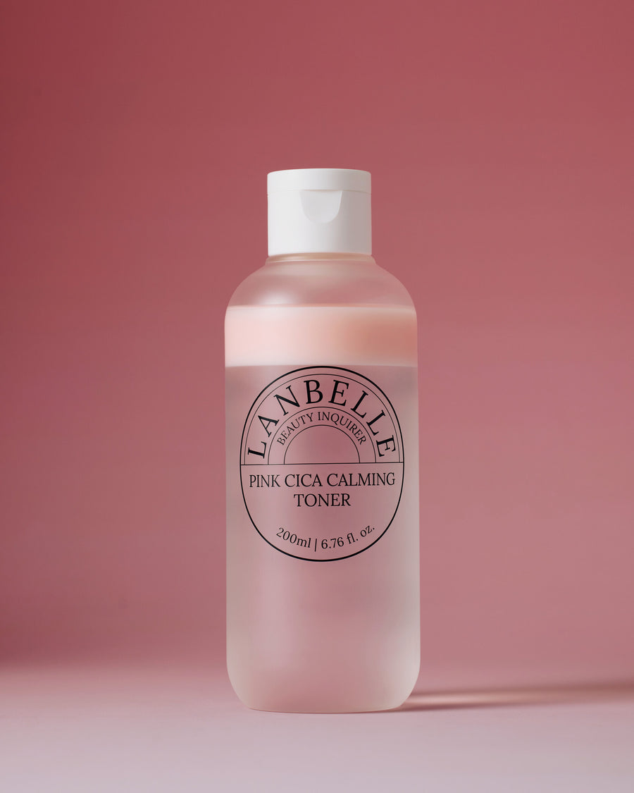 Lanbelle Pink Cica Calming Toner 200ml