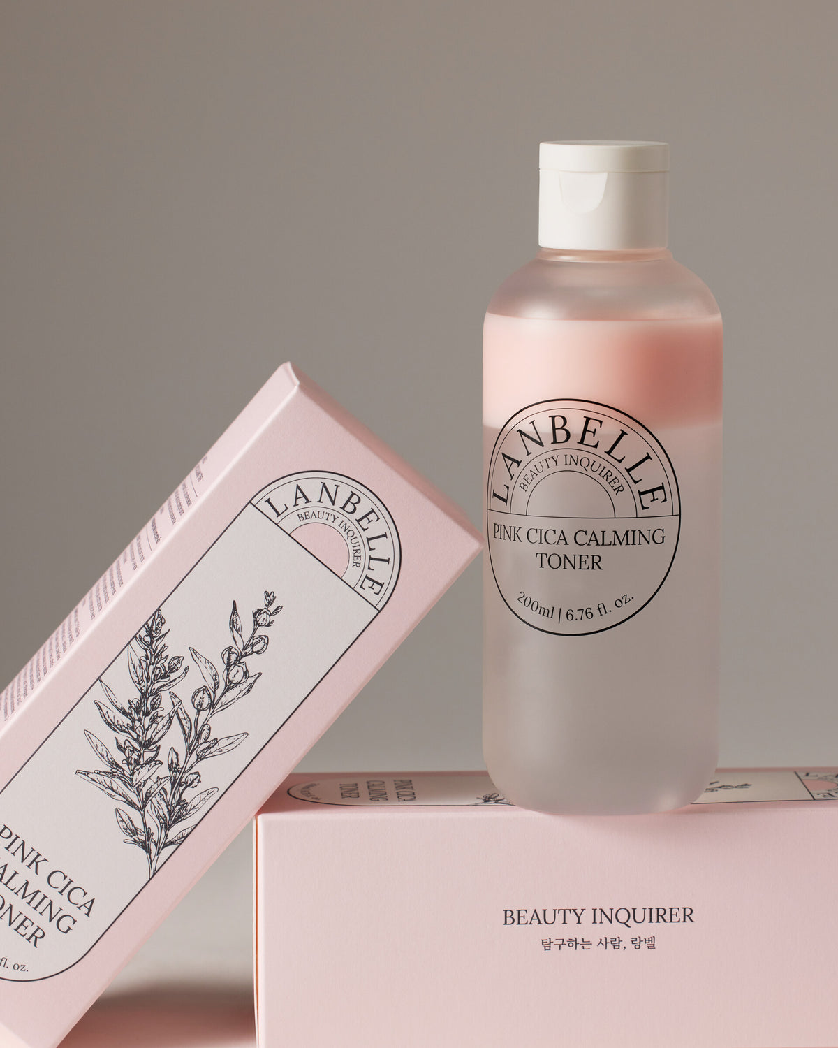 Lanbelle Pink Cica Calming Toner 200ml