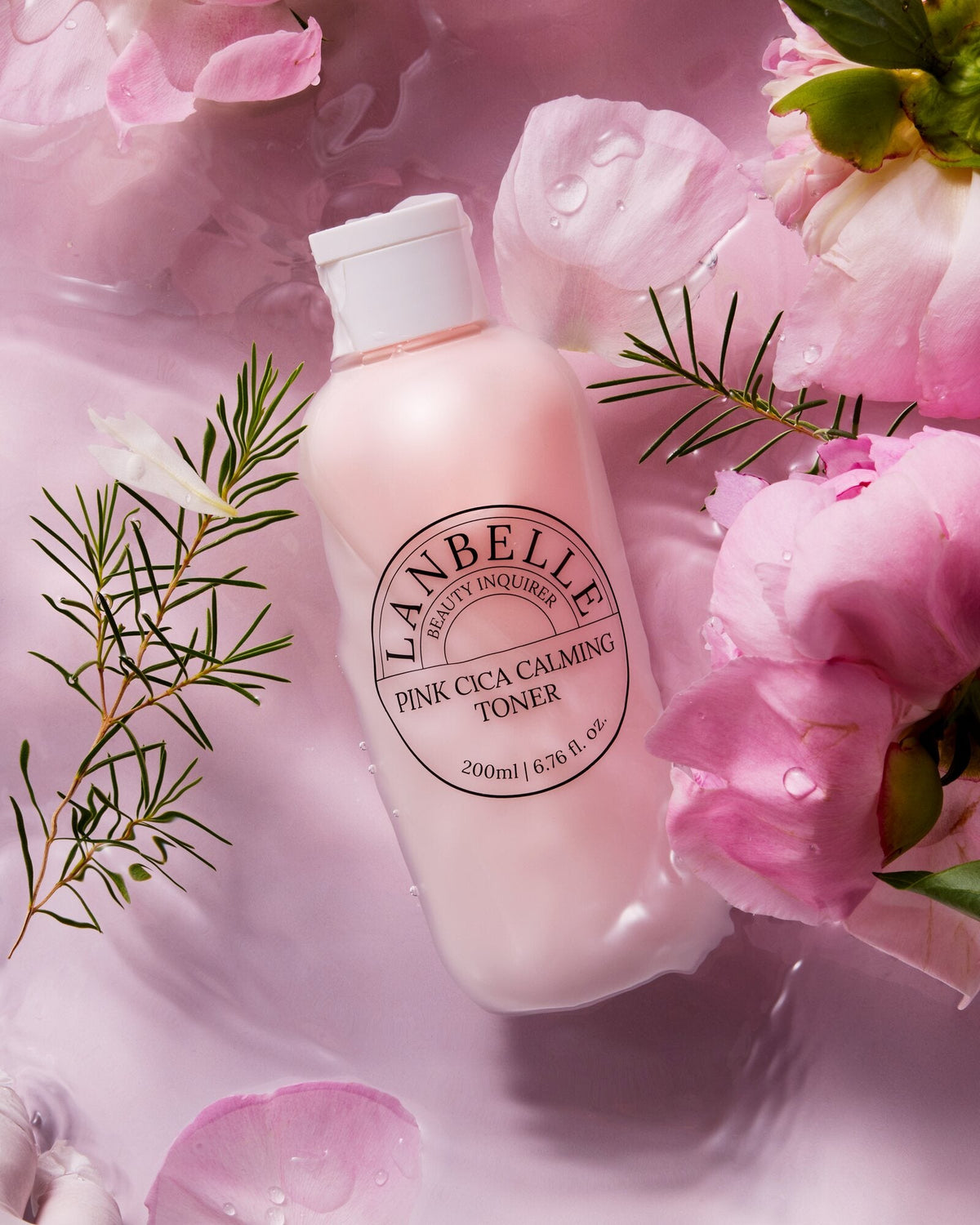 LANBELLE Pink Cica Calming Toner 200ml product detail