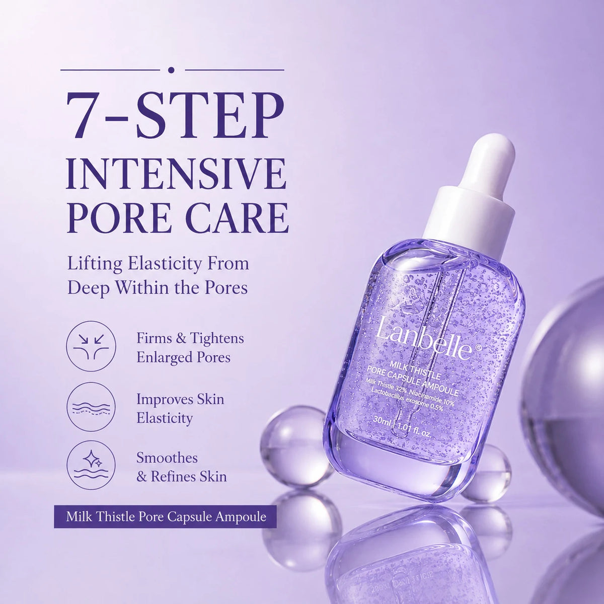 Product information: Milk Thistle Pore Capsule Ampoule 30ml — product details 01