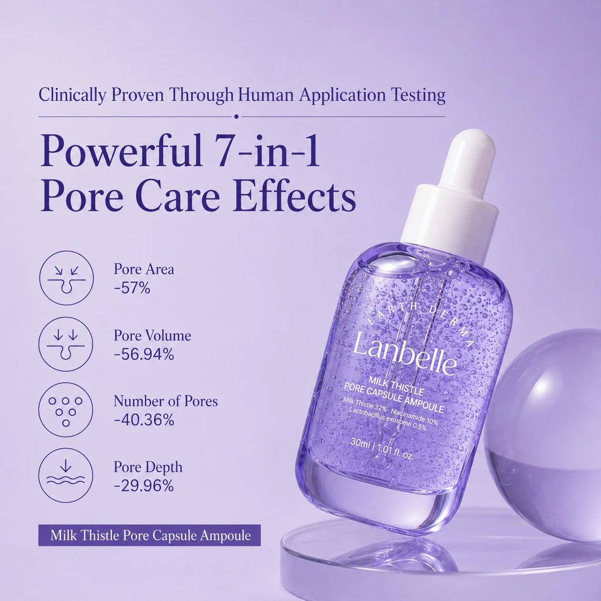 Product information: Milk Thistle Pore Capsule Ampoule 30ml — product details 03