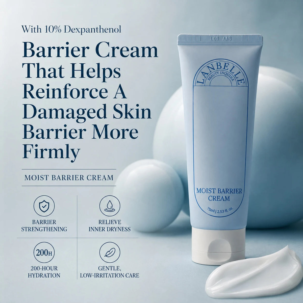 Product information: Moist Barrier Cream 75ml — product details 07