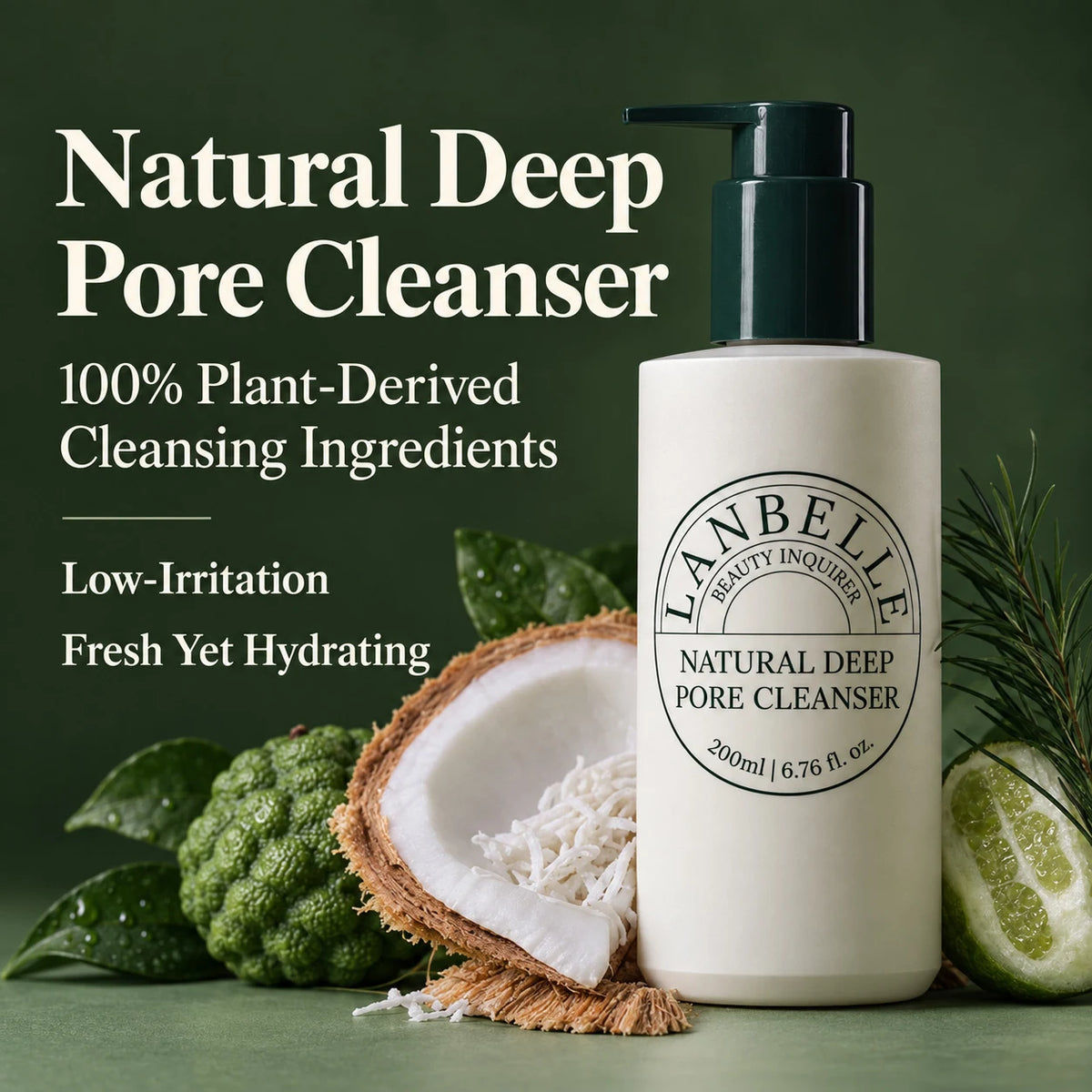 Product information: Natural Deep Pore Cleanser 200ml — product details 01